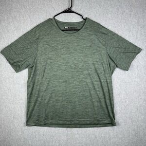 REI Coop Men's Shirt Size XL Performance Short Sleeve Running Hiking Trail Gray